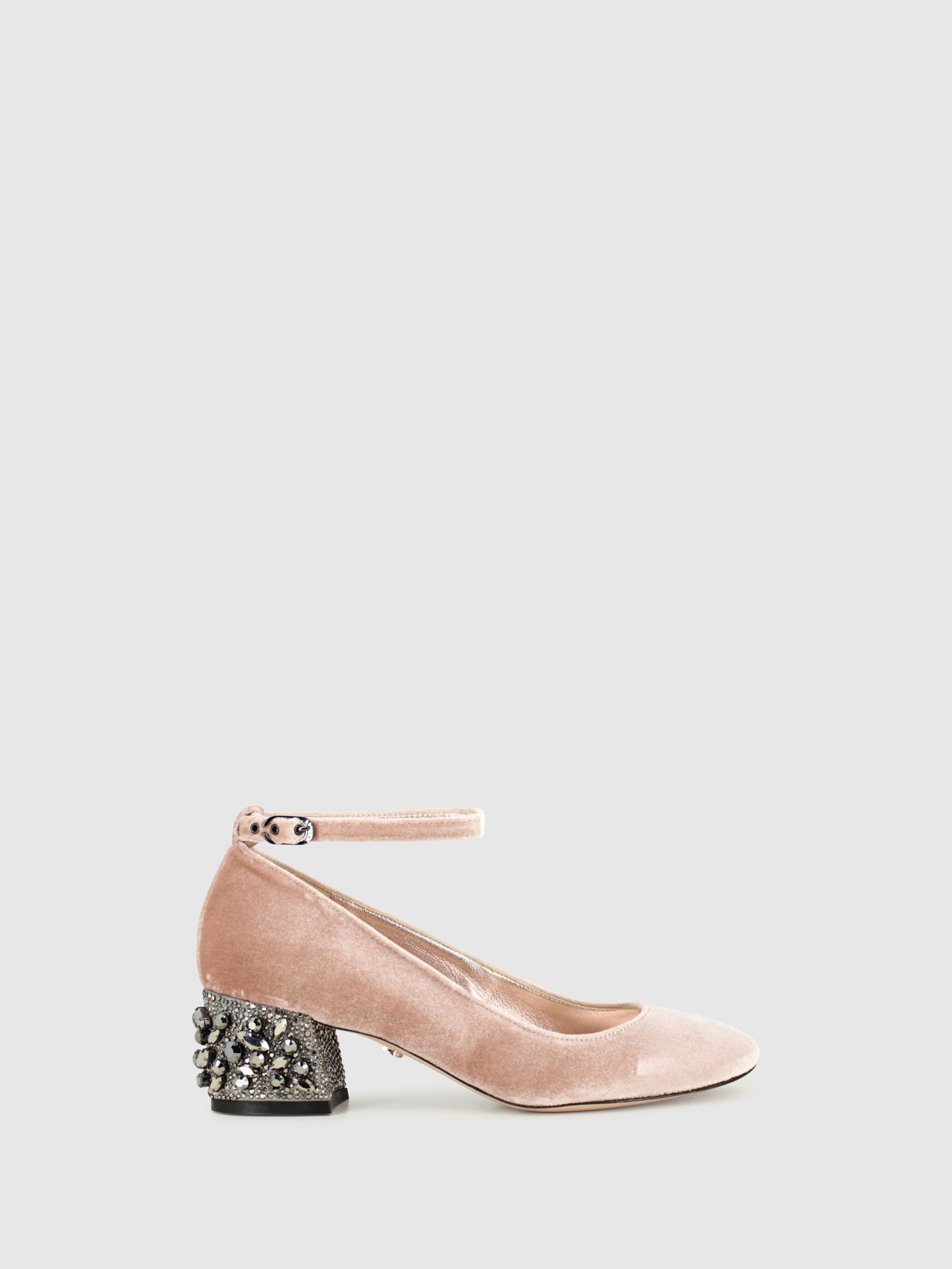 Le Silla Pink Ankle Strap Shoes