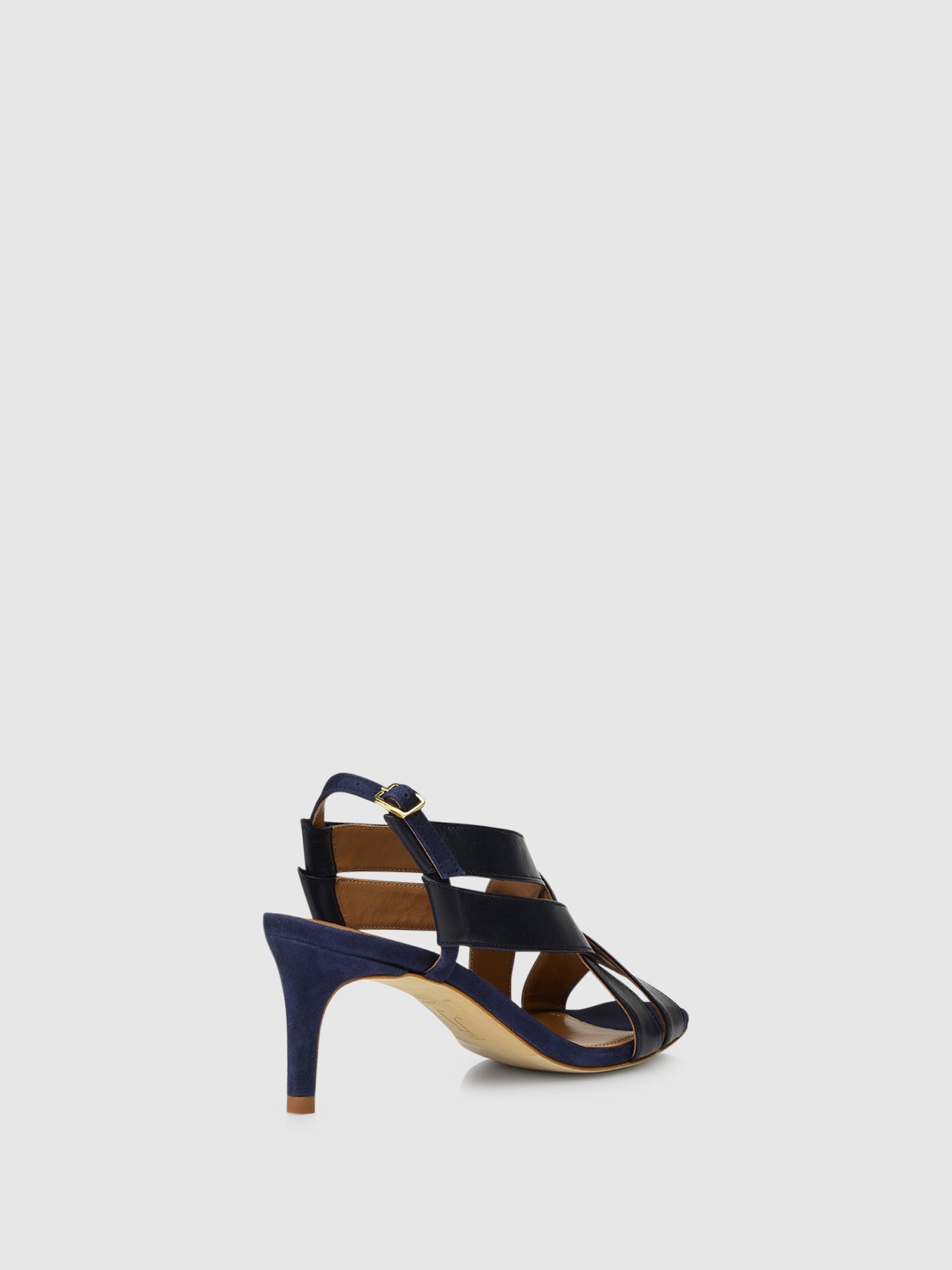 JJ Heitor Heel Sandals H05L7 Navy/Blue