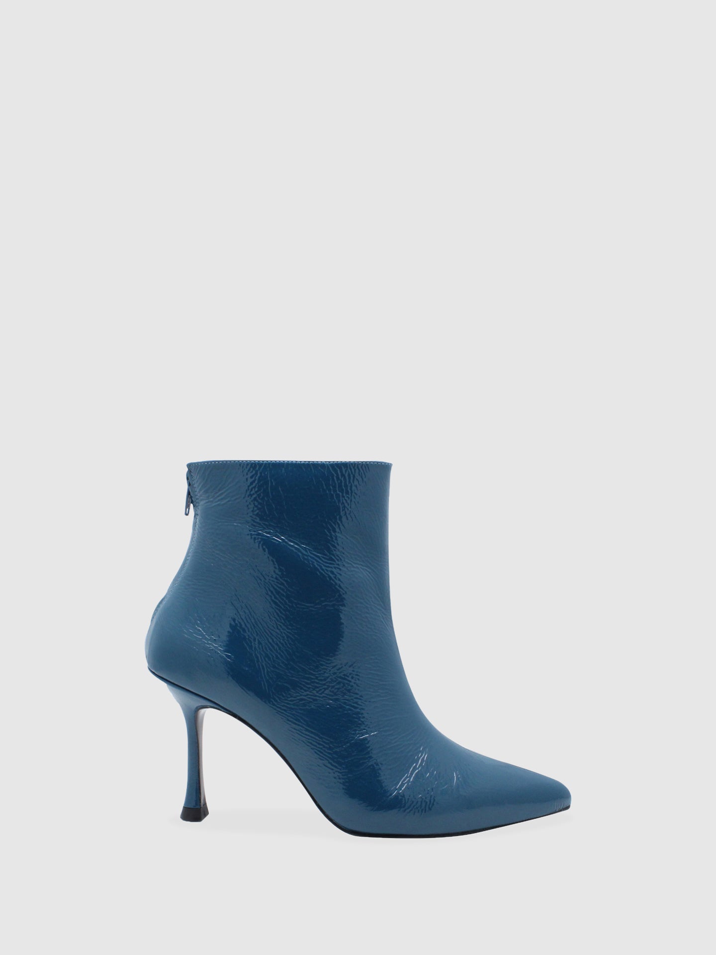 JJ Heitor Blue Pointed Toe Boots