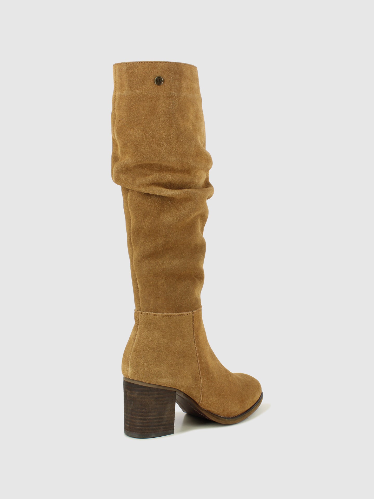 Top3 Camel Zip Up Boots