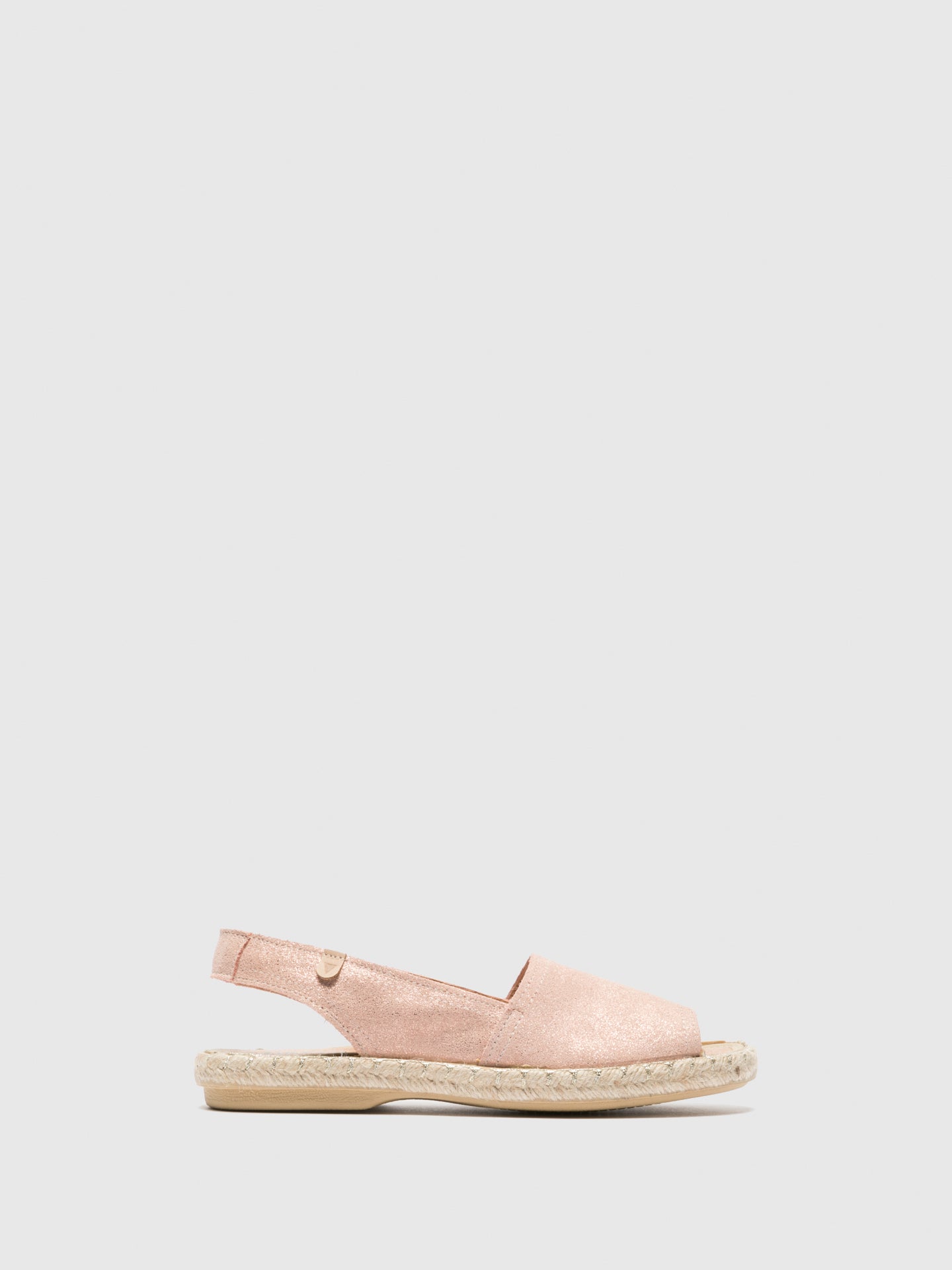 Foreva Pink Sling-Back Espadrilles