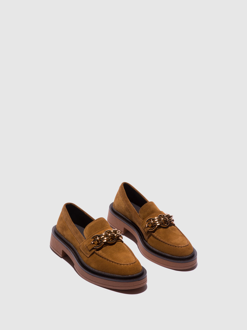 Foreva Camel Mocassins Shoes