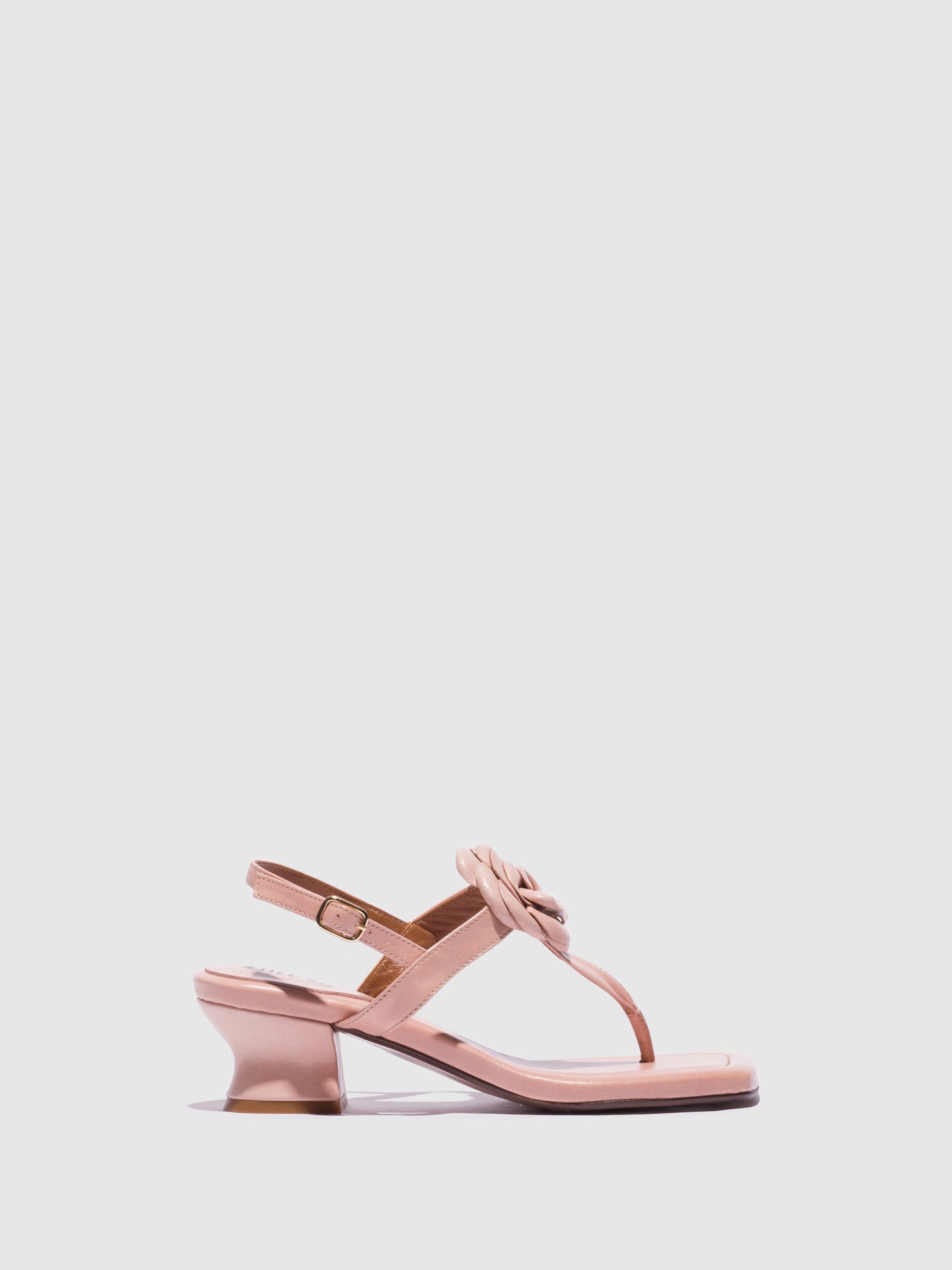 Foreva Pink Ankle Strap Sandals