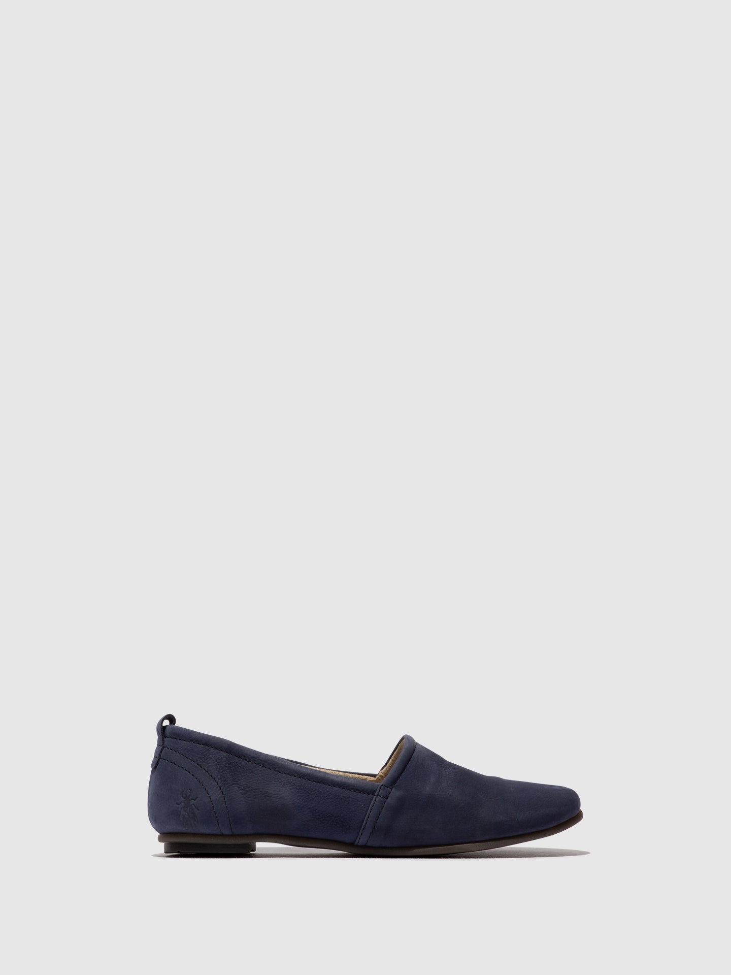 Fly London Blue Round Toe Ballerinas