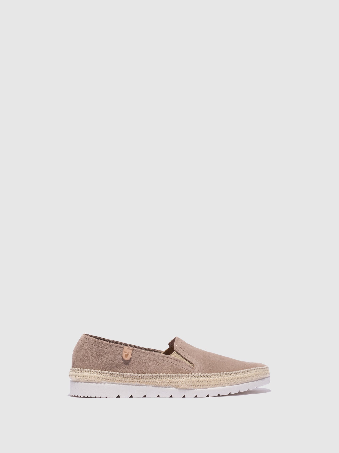 Verbenas Taupe Loafers Shoes