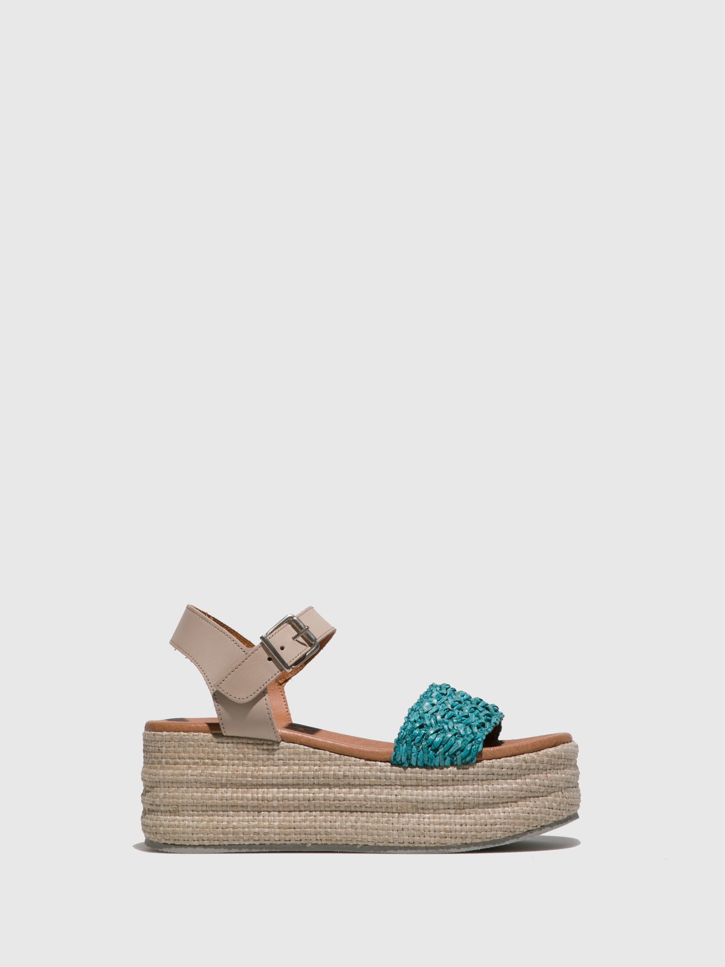 Clay's Turquoise Platform Sandals