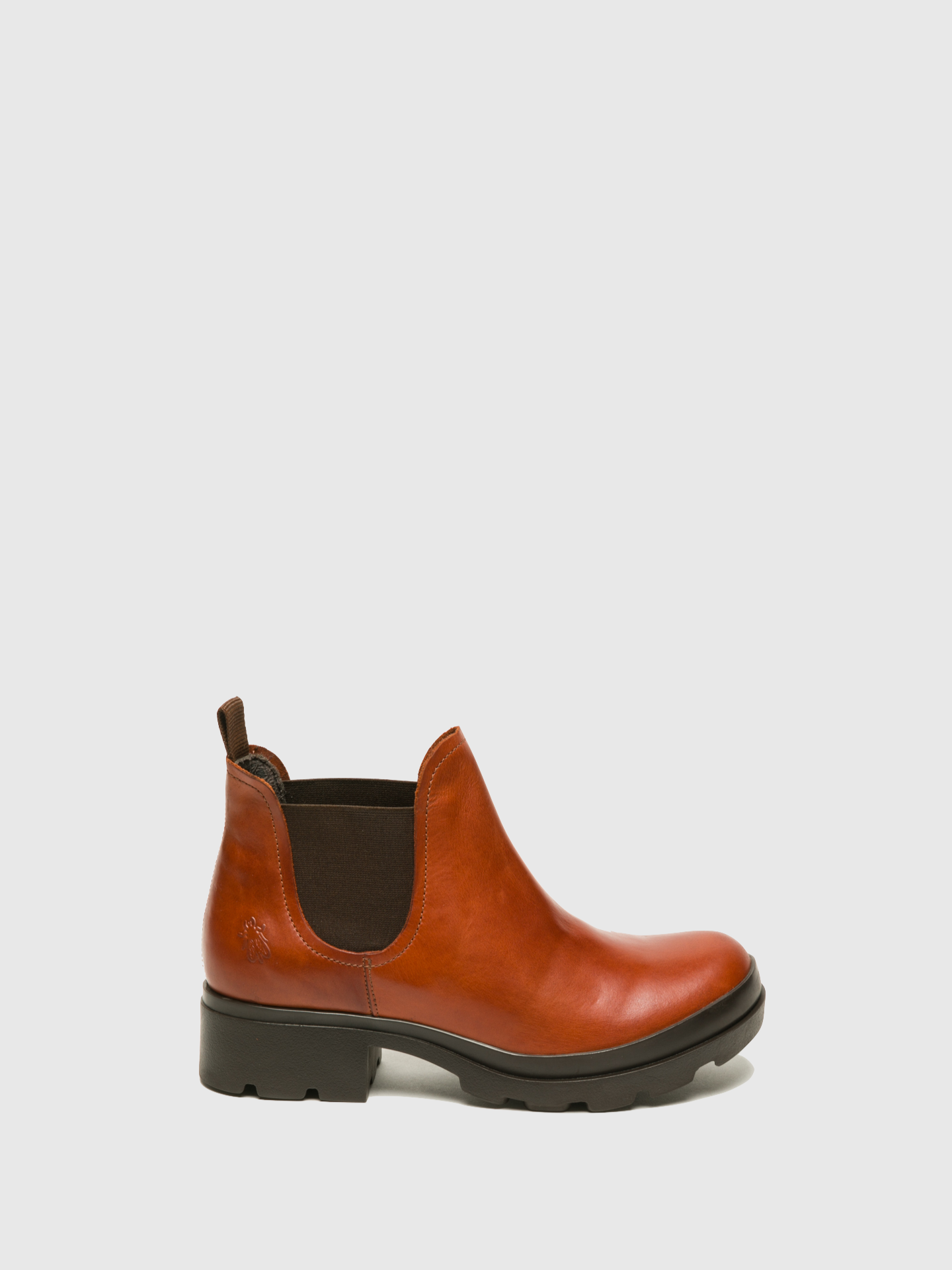 Fly London Brown Chelsea Ankle Boots