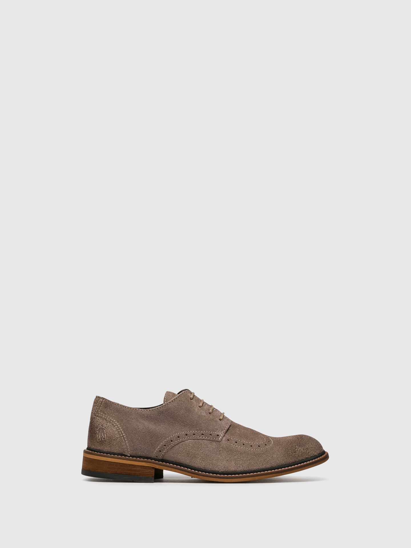 Fly London Tan Derby Shoes