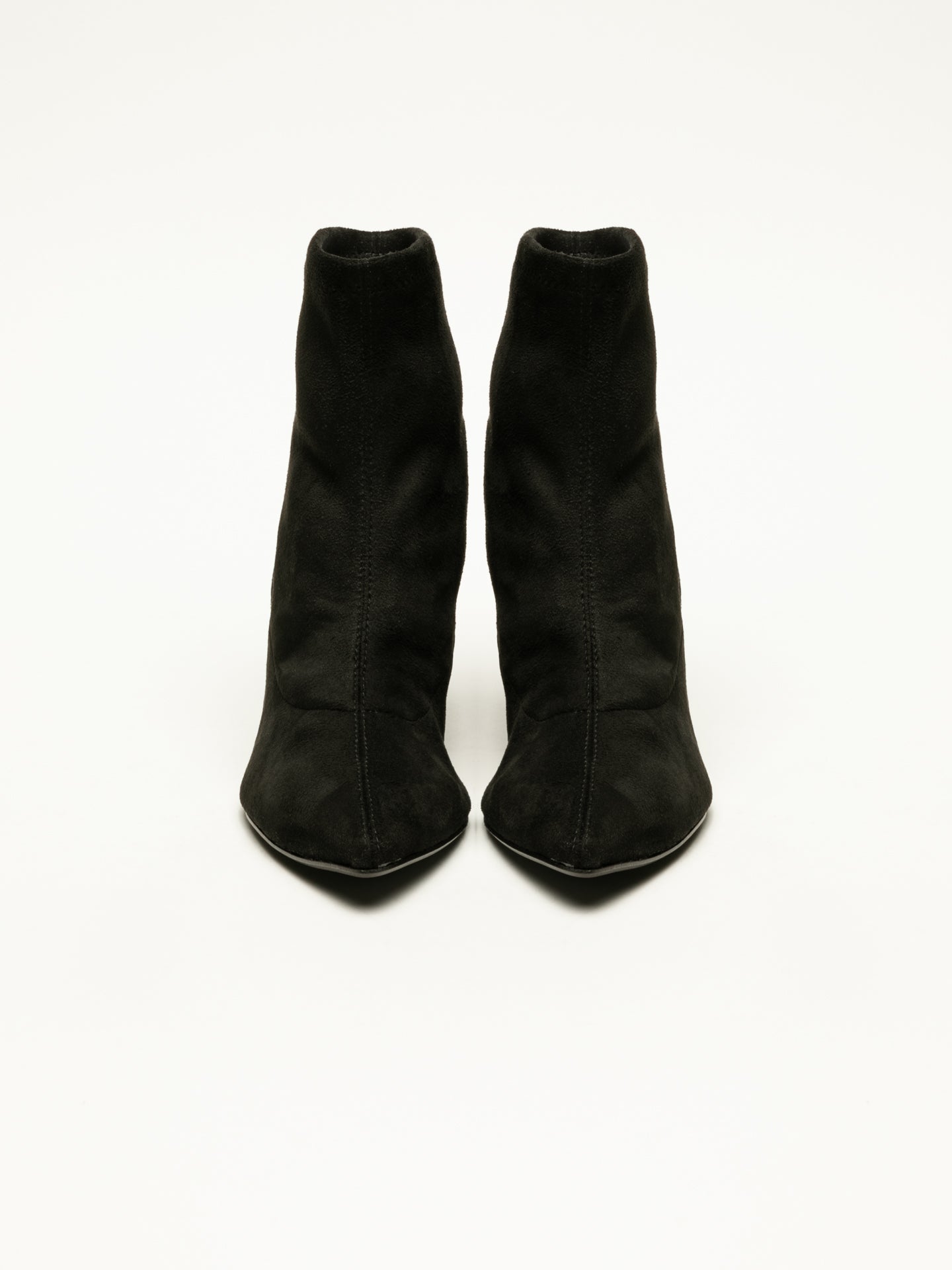 Foreva Black Sock Ankle Boots