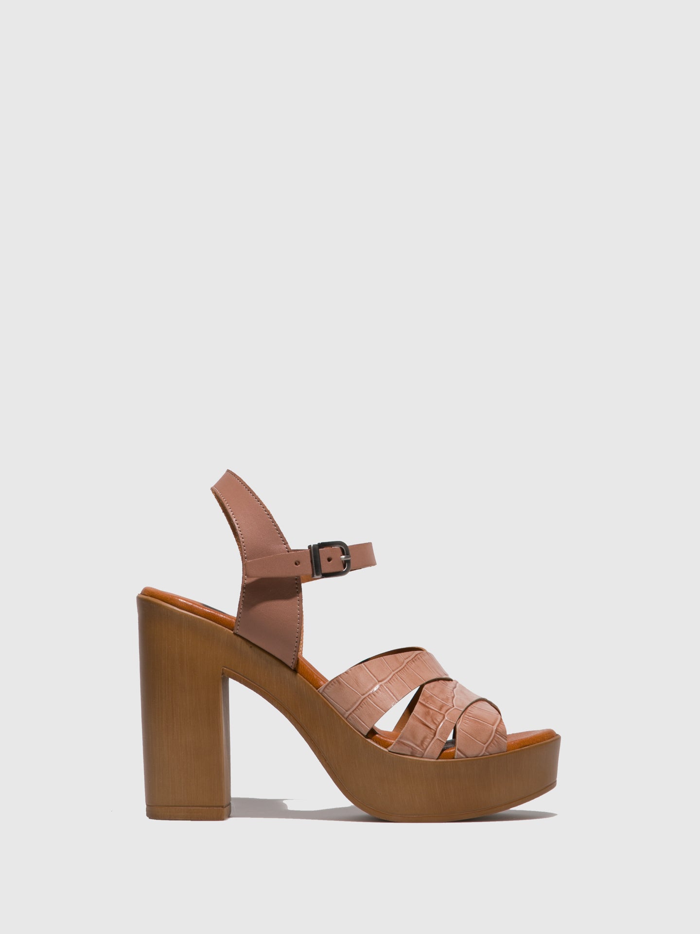 Foreva Tan Heel Sandals