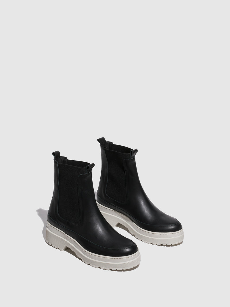 Fungi Black Chelsea Boots