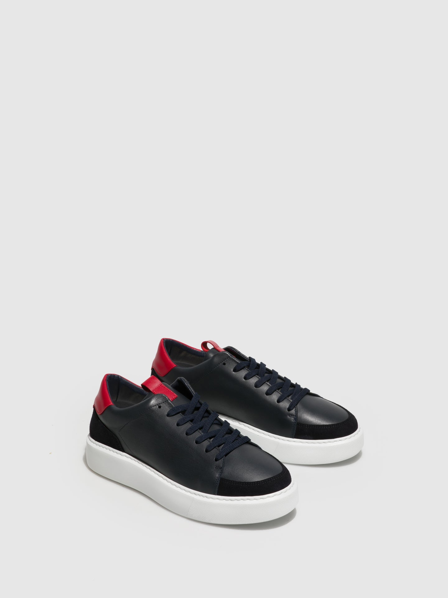 Fungi Navy Lace-up Trainers