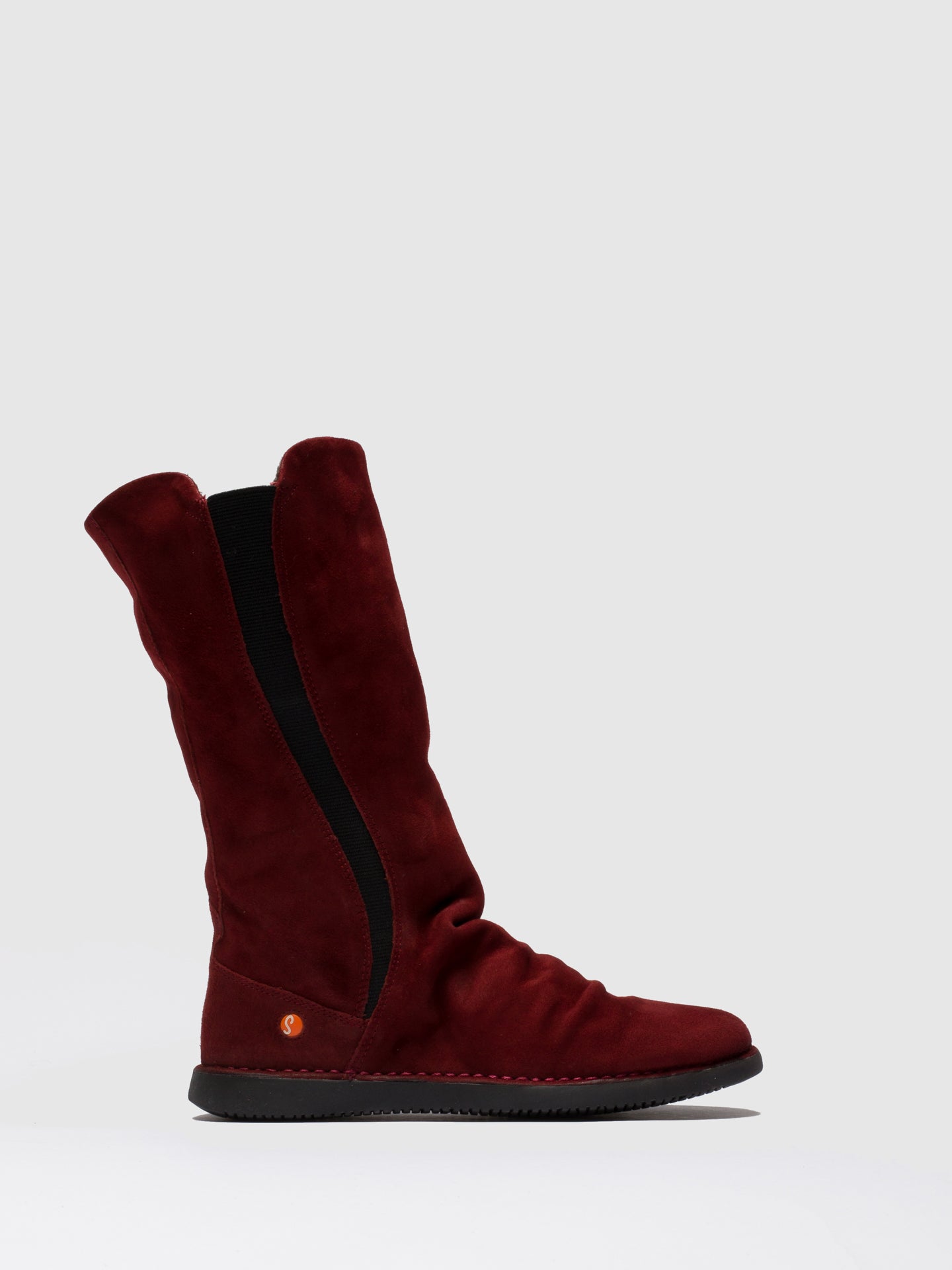 Softinos DarkRed Knee-High Boots